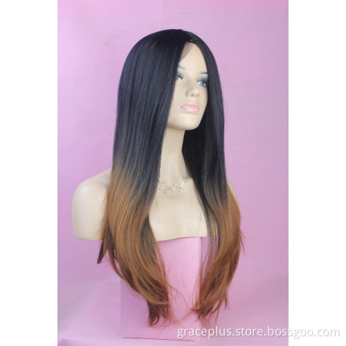 cheap long african american braided natural hair color wigs for black women wholesale china